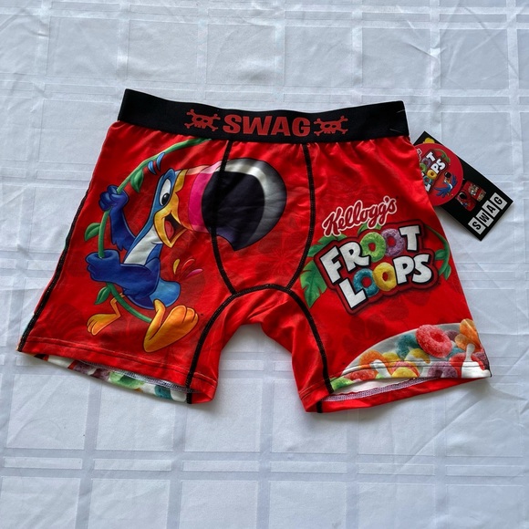 Swag Underwear & Socks Froot Loops Mens Swag Kelloggs Orange